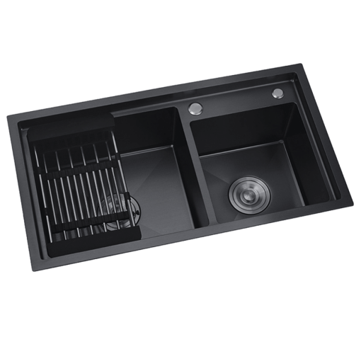 CHẬU RỬA INOX NANO KAFF KF-BL8045GHR - 1