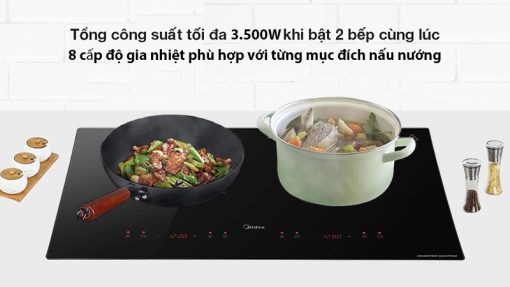 Bếp từ đôi Media MC-ID358