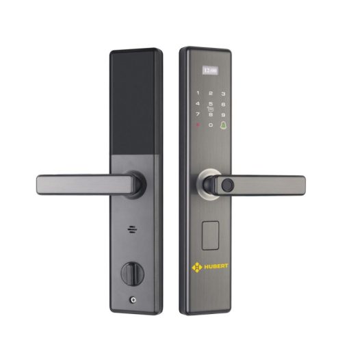 KHÓA CỬA VÂN TAY HUBERT HB CG62 NANO GRAY - 1