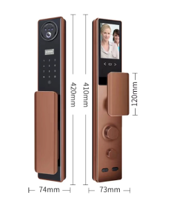 KHÓA CỬA THÔNG MINH HUBERT HB CGI5 EU AMBER GOLD - 6 KHÓA CỬA THÔNG MINH HUBERT HB CGI5 EU AMBER GOLD - 5