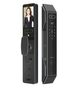 KHÓA CỬA HUBERT HB CGI7 EU BLACK FACE ID APP WIFI
