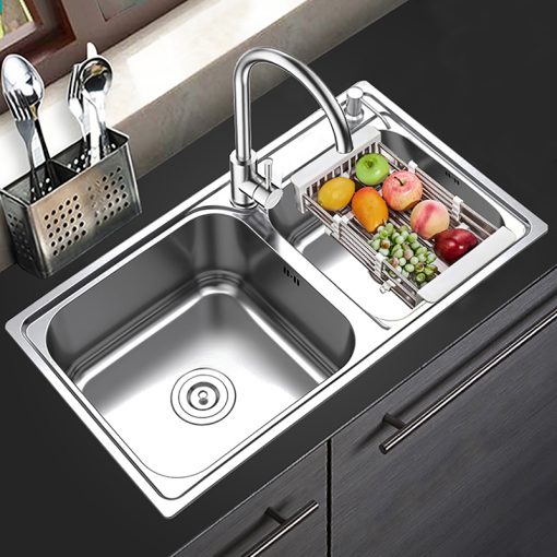 CHẬU RỬA INOX KAFF KF-P7843 - 1