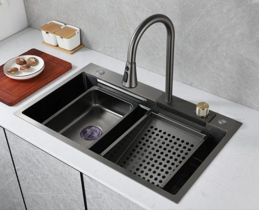 CHẬU RỬA INOX KAFF KF-UM7546B - 5