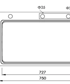 CHẬU RỬA LIỀN VÒI THÁC NƯỚC KAFF KF-UM7546S - 10 CHẬU RỬA LIỀN VÒI THÁC NƯỚC KAFF KF-UM7546S - 9