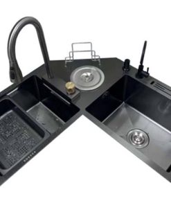 CHẬU RỬA INOX KAFF KF-ZJ9980-B