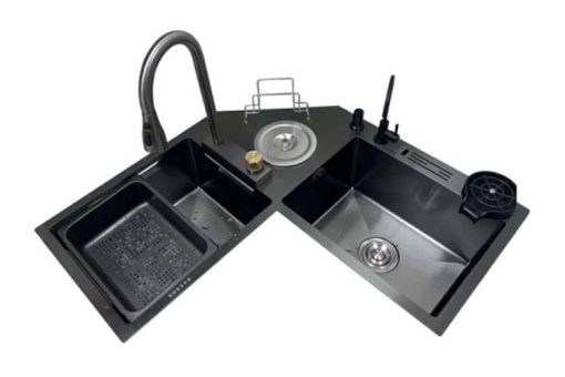 CHẬU RỬA INOX KAFF KF-ZJ9980-B - 1