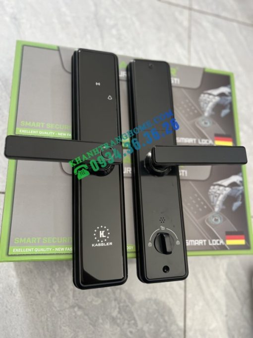 KHÓA CỬA THÔNG MINH KASSLER KL-566 BLACK - 3