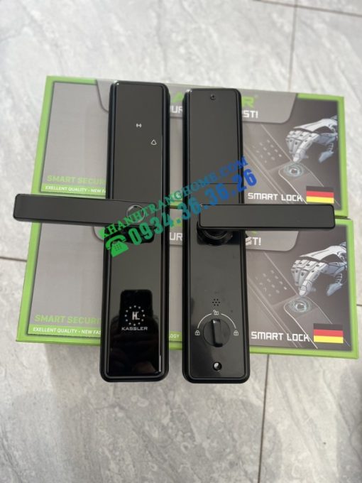 KHÓA CỬA THÔNG MINH KASSLER KL-566 BLACK - 5