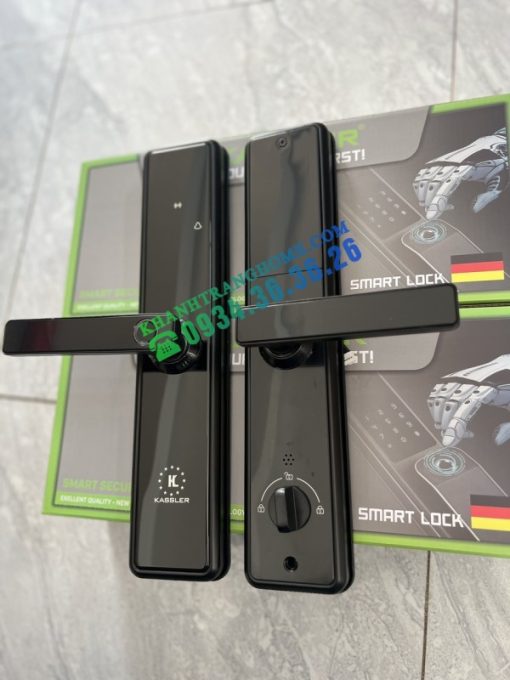 KHÓA CỬA THÔNG MINH KASSLER KL-566 BLACK - 7
