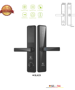 KHÓA CỬA THÔNG MINH KASSLER KL-566 BLACK