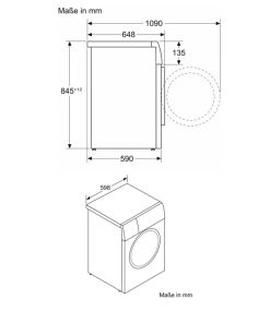 Máy giặt Bosch WGB256A90 Series 8 i-DOS Chống nhăn 10kg - 29 Máy giặt Bosch WGB256A90 Series 8 i-DOS Chống nhăn 10kg
