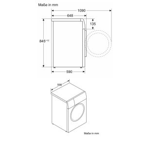 Máy giặt Bosch WGB256A90 Series 8 i-DOS Chống nhăn 10kg