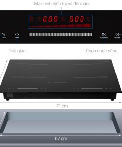 COMBO BẾP TỪ JUNGER MK-22 + MÁY HÚT MÙI JUNGER HRJ-700 - 14 COMBO BẾP TỪ JUNGER MK-22 + MÁY HÚT MÙI JUNGER HRJ-700 - 13