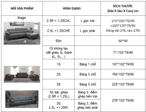 SOFA DA BÒ NAVINZI MAGIC 3S (3 CHỖ DÀI, GHÉP) - 4