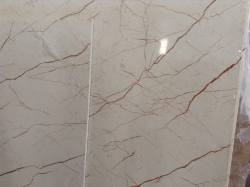 Đá nhân tạo thạch anh Trắng Vân Vàng - 1