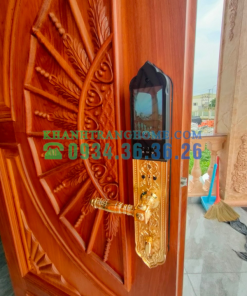 Khóa cửa vân tay đại sảnh DEMAX SL938 GOLD tiêu chuẩn Đức - 35