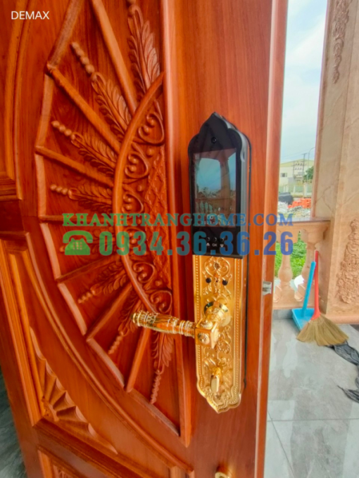Khóa cửa vân tay đại sảnh DEMAX SL938 GOLD tiêu chuẩn Đức - 15