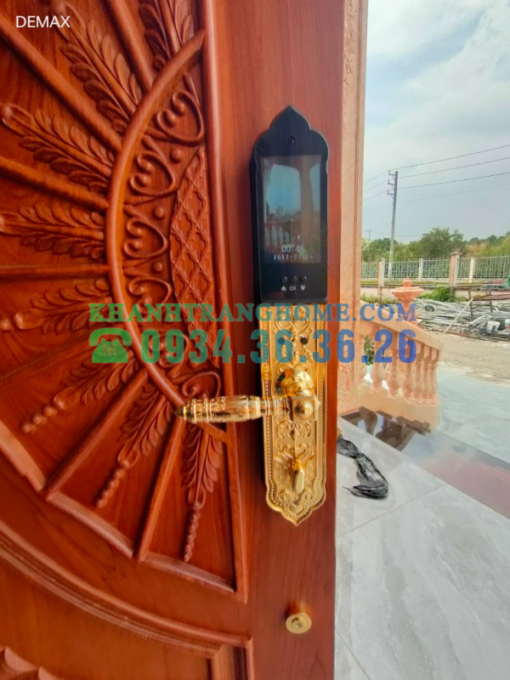 Khóa cửa vân tay đại sảnh DEMAX SL938 GOLD tiêu chuẩn Đức - 19