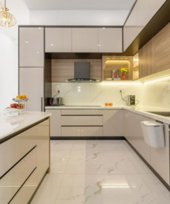 Tủ Bếp Treo Nhựa đặc PVC cánh Acrylic giá 5.000.000