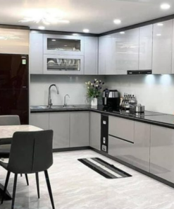 Tủ Bếp Dưới Nhựa đặc PVC cánh Acrylic giá 5.500.000