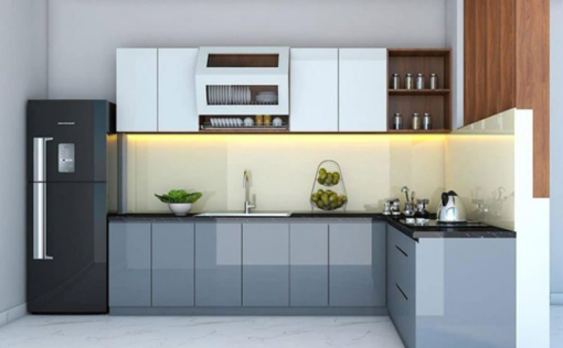 Tủ Bếp Dưới Nhựa đặc PVC cánh Acrylic giá 5.500.000 - 15