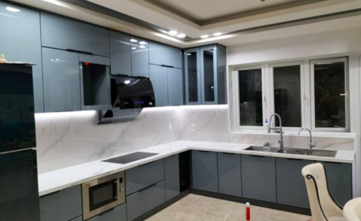 Tủ bếp treo nhôm hợp kim cánh Acrylic giá 4.000.000 - 11