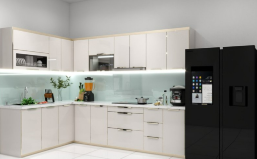 Tủ bếp treo nhôm hợp kim cánh Acrylic giá 4.000.000 - 17