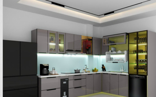 Tủ bếp dưới nhôm hợp kim cánh kính giá 4.900.000 - 15