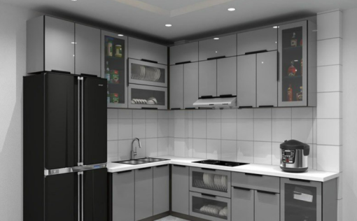 Tủ bếp dưới Nhôm Hợp Kim Luxury giá 6.900.000 - 1