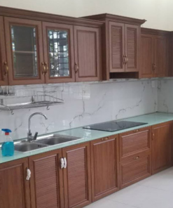 Tủ bếp dưới Nhôm giả gỗ Goldoor giá 4.900.000 - 25