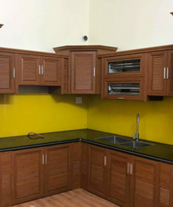 Tủ bếp dưới Nhôm giả gỗ Goldoor giá 4.900.000 - 35