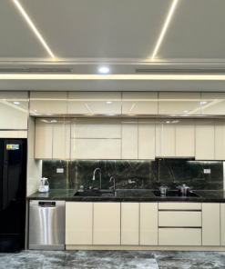 Tủ bếp treo Inox cánh kính - 40 Tủ bếp treo Inox cánh kính - 39