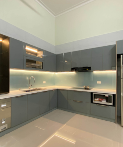 Tủ bếp treo Inox cánh kính - 42 Tủ bếp treo Inox cánh kính - 41