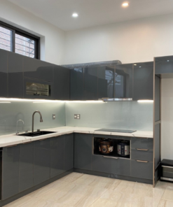 Tủ bếp dưới Inox cánh kính giá 8.800.000