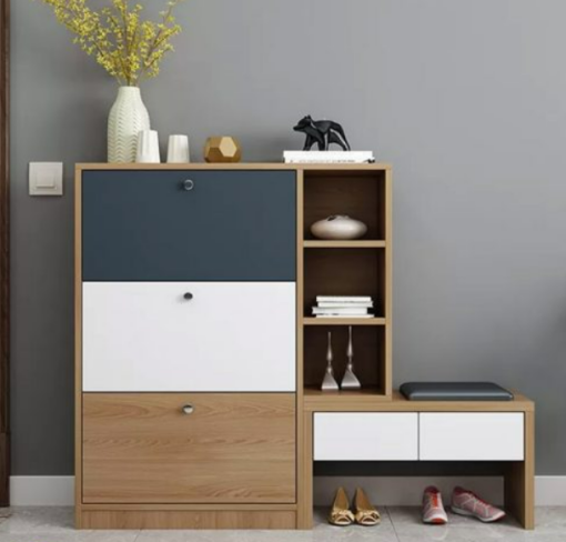Tủ Giày Gỗ MDF Lõi Xanh giá 3.500.000 - 1
