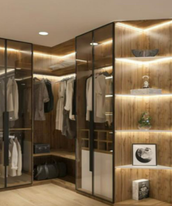 Tủ Quần Áo Gỗ MDF Lõi Xanh Cánh Kính giá 4.100.000