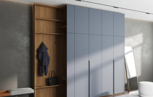 Tủ Quần Áo Gỗ MDF Lõi Xanh Cánh Phủ Acrylic giá 3.500.000 - 5