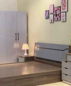 Giường Gỗ MDF Lõi Xanh Phủ Melamine giá 4.800.000 - 21