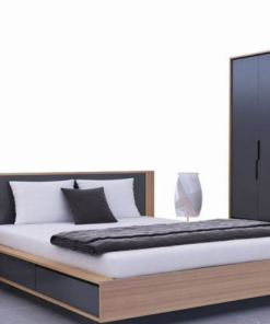 Giường Gỗ MDF Lõi Xanh Phủ Melamine giá 4.800.000