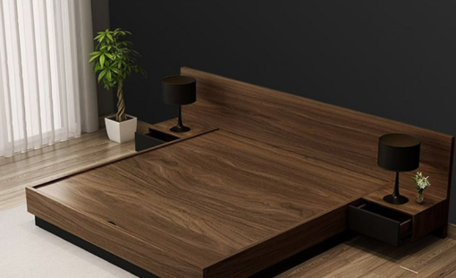 Giường Phản Gỗ MDF Lõi Xanh Phủ Melamine giá 1.800.000 - 1
