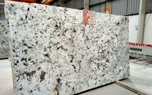 Đá Granite Hoa cương Alaska White Trắng - 17