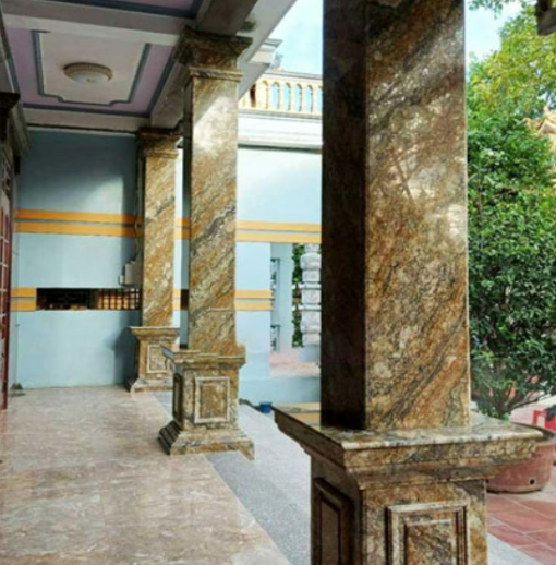 Đá Granite Hoa cương Amani Gold vàng xéo - 11