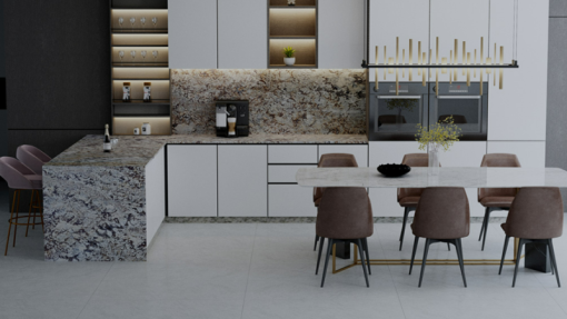 Đá Granite hoa cương Tabla Lennon Gold - 5