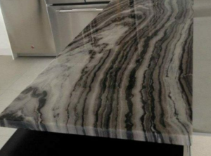 Đá Marble Mercury Black - 5