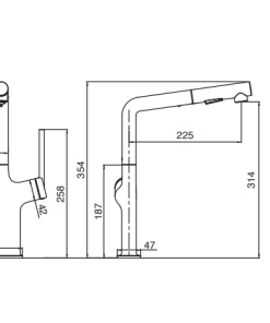 Vòi rửa bát Kluger KLF0001C - 17