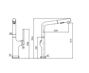 Vòi rửa bát Kluger KLF0001C - 17