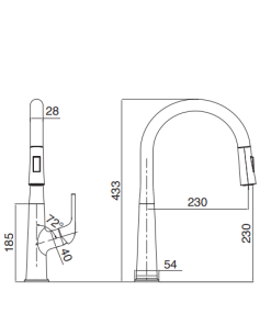 Vòi rửa bát Kluger KLF0002B - 16 Vòi rửa bát Kluger KLF0002B - 15