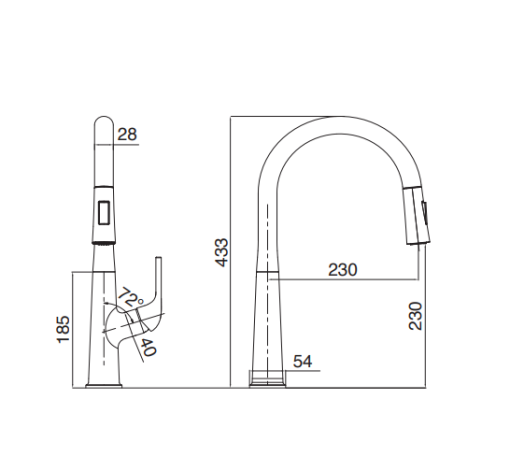 Vòi rửa bát Kluger KLF0002C - 3