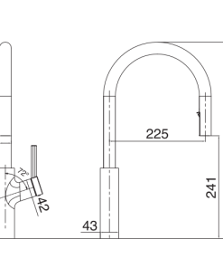 Vòi rửa bát Kluger KLF0006C - 17