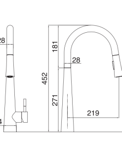 Vòi rửa bát Kluger KLF0009S - 17